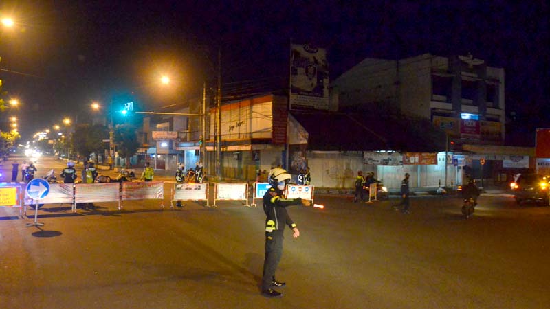 Akses Menuju Alun-Alun Purwokerto Ditutup