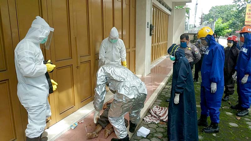 Pria Ditemukan Meninggal di Emperan Toko Jalan Gerilya