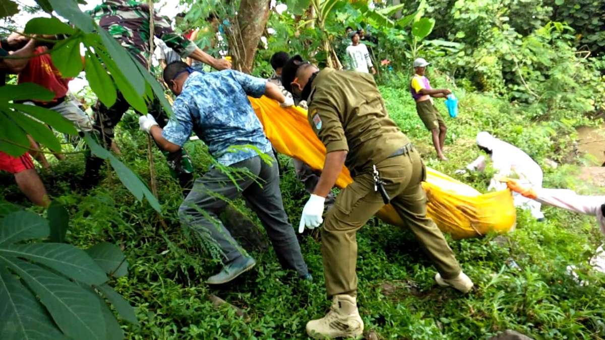 Mayat Laki-Laki Ditemukan Tergeletak di Tepi Sungai Serayu