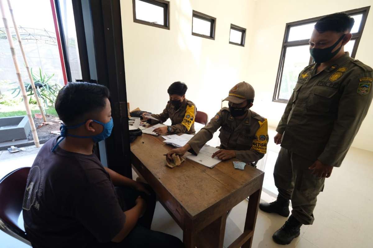 Tak Pakai Masker, 53 Orang Disidang, Denda Naik Jadi Rp 24 Ribu di Banyumas