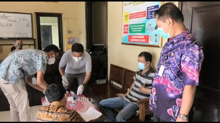Sembilan Orang Negatif Pasca Rapid Test di Tipar Kidul