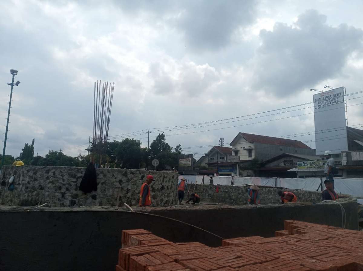 Landmark Baru: Bundaran Gada Rujakpolo di Underpass Purwokerto Mulai Dikerjakan