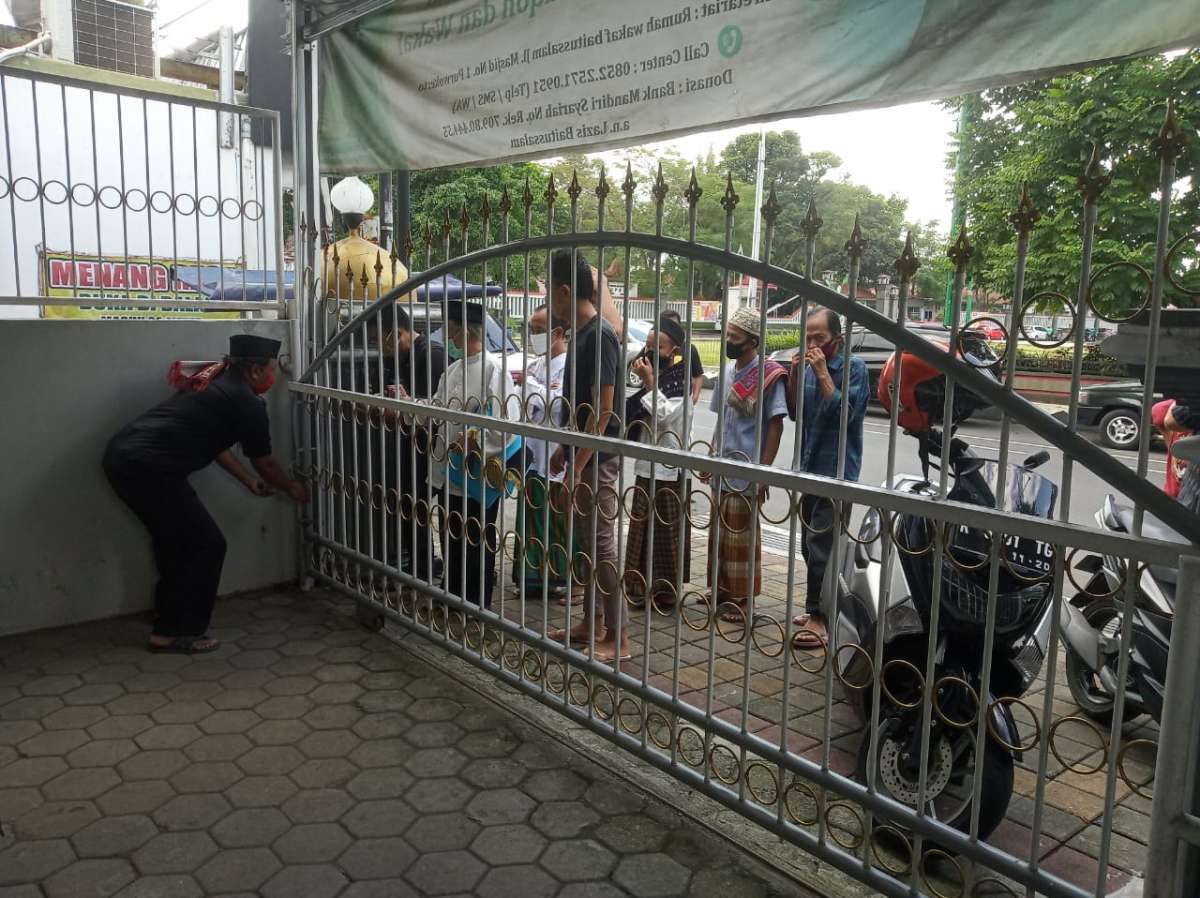 Masih Dibatasi, Pengurus Masjid Agung Baitussalam Purwokerto Minta Maaf