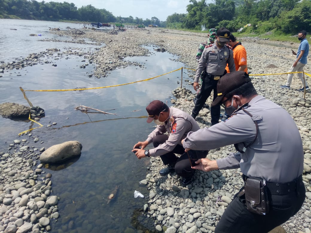 Mortir Aktif Berkarat Ditemukan di Sungai Klawing