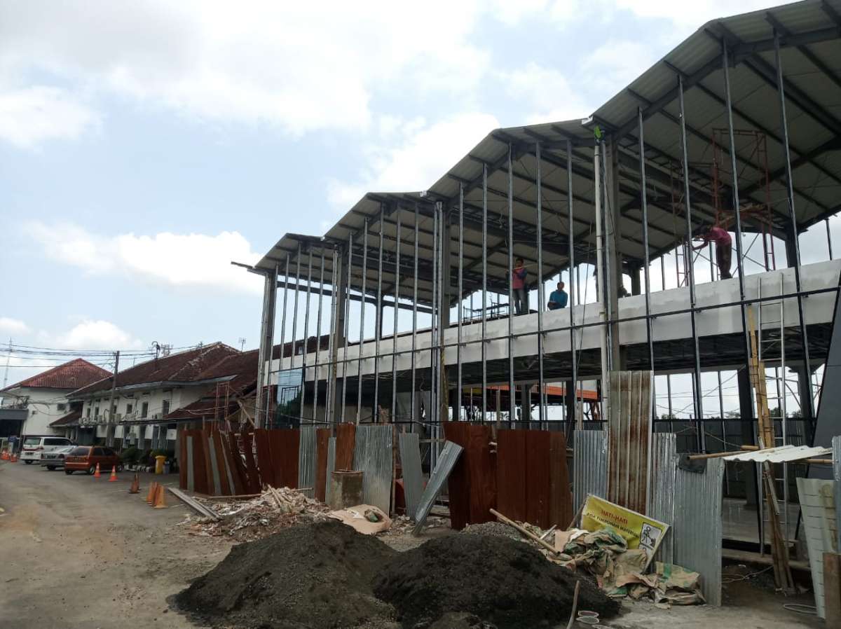 Pembangunan di Sisi Timur Stasiun Purwokerto Terhenti Karena Covid, Humas Daop: Hanya Bersih-bersih