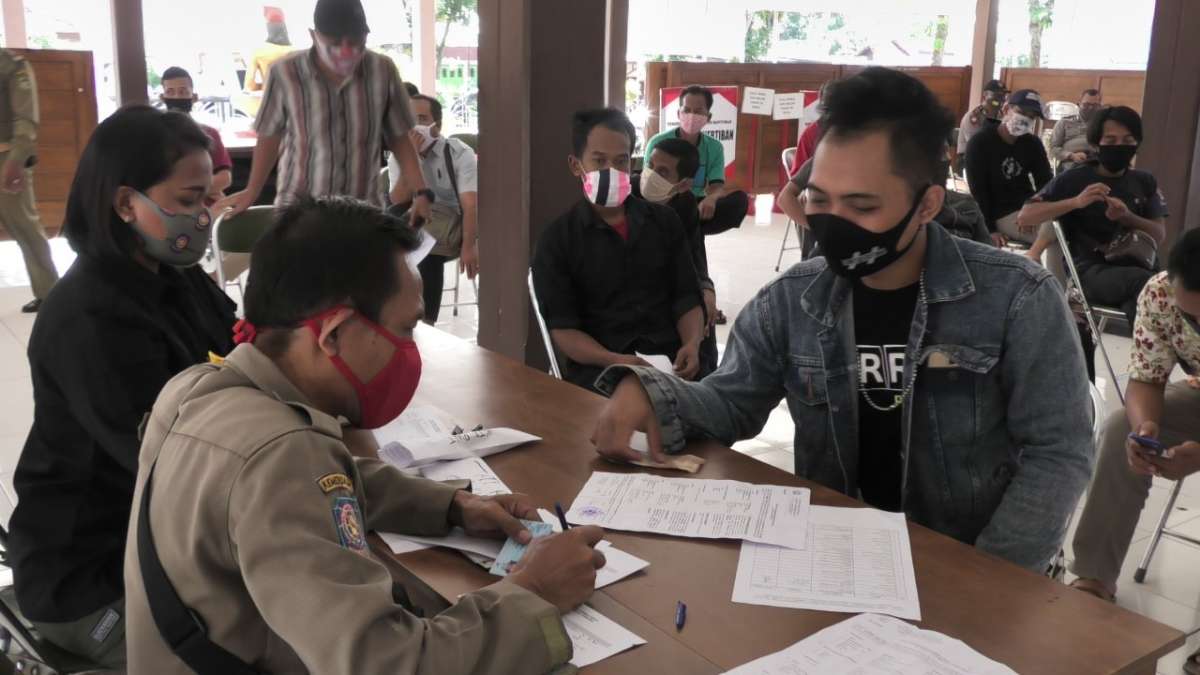 48 Orang Jalani Sidang Pelanggaran Masker, Pilih Denda 14 Ribu, Atau Penjara 3 Hari