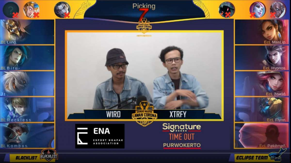 Signature Timeout Dukung Gamer Ngapak Melawan Corona