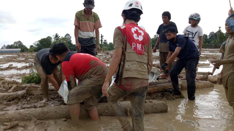 Korban Jiwa Terus Bertambah  Akibat Banjir Bandang Luwu Utara Sulawesi Selatan