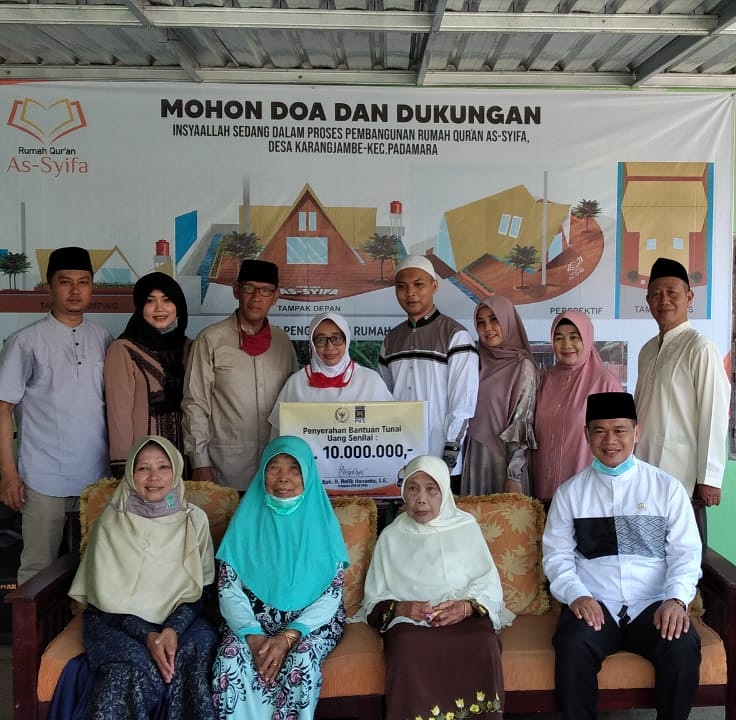 Rofik Hananto Dukung Pembangunan Rumah Qur’an As Syifa
