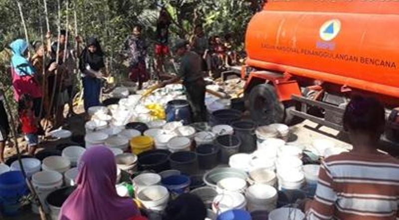 Persiapkan Hadapi Musim Kemarau, BPBD Banyumas: Alami Krisis Air Bersih Cukup Kirim Pesan Singkat