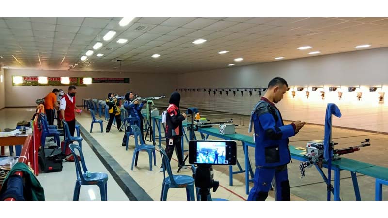 Atlet Banyumas Duduki Peringkat 4 dan 5 Nomor Air Pistol dalam Kejurnas Menembak Kapolri Cup Via Online