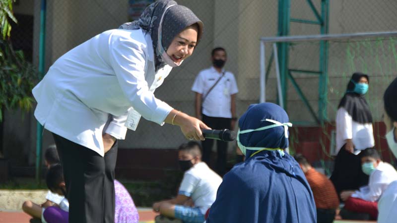 Bupati Purbalingga Tegaskan Larang Pembelajaran Tatap Muka, Pantauan MPLS Harus Dilaksanakan Bergiliran