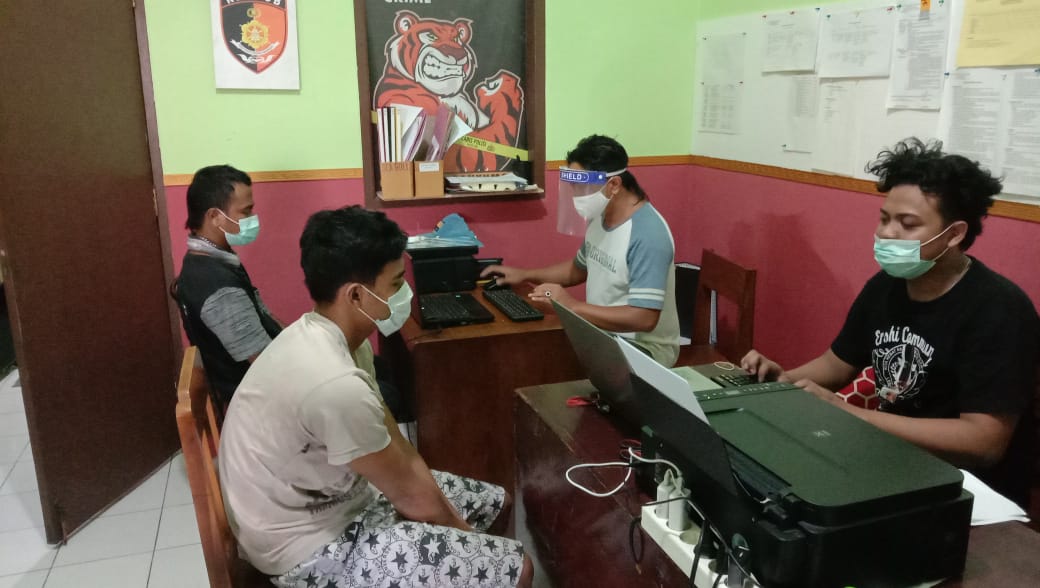 Tiga Pelaku Jambret di Kejawar Ditangkap di Rumah Kos di Desa Kalibagor, Diketahui Lagi Pesta Sabu