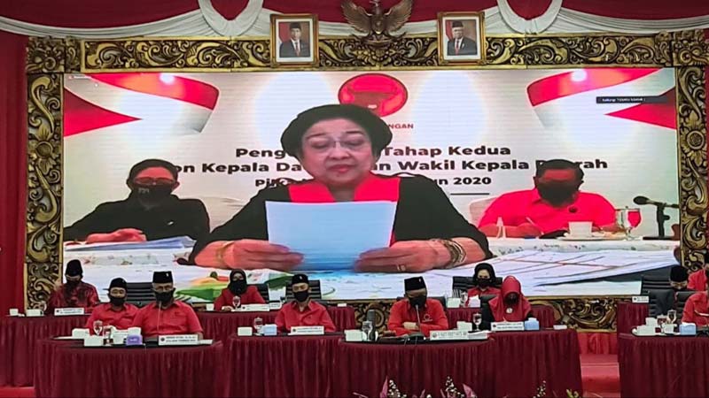 Megawati: Kalian Petugas Partai, PDIP Beri Rekomendasi 45 Calon Kepala Daerah