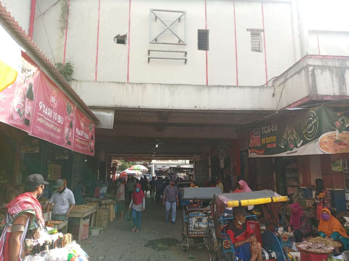 Kaget, Penutupan Pasar Wage Purwokerto Dinilai Mendadak oleh Pedagang