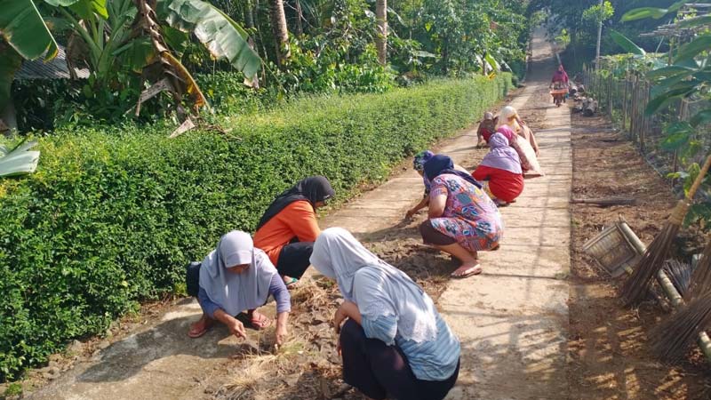 Dituntut Peduli Lingkungan, Penerima PKH Beres-beres Lingkungan Hingga Jadi Agenda Rutin