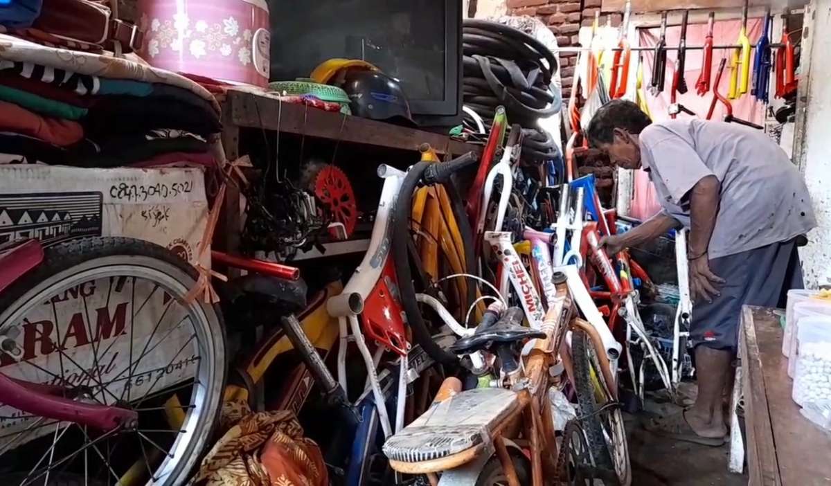 Meraup Untung dari Sepeda saat Masa Pandemi, Sulap Barang Rongsok Jadi Peluang Bisnis