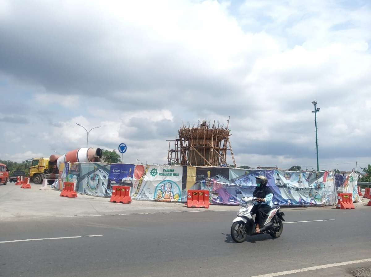 Terlaksana 24,297 Persen, Pembangunan Bundaran Underpass Jenderal Soedirman Sisa Dua Bulan Lagi