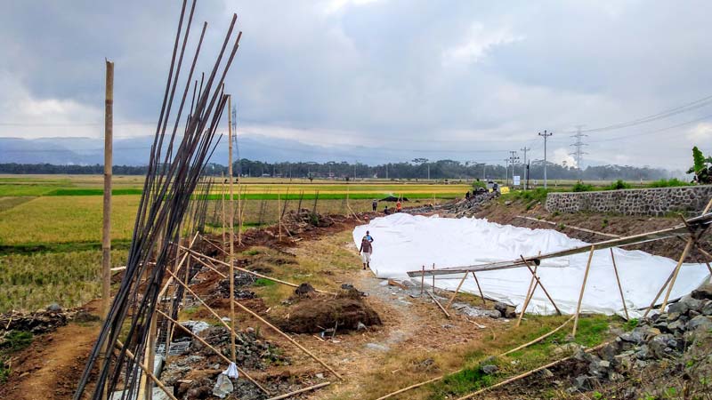 Jalan Akses Banyumas-Cilacap Ruas Sumpiuh-Karanggedang Mulai Digarap, Digelontor Rp 1,1 Miliar