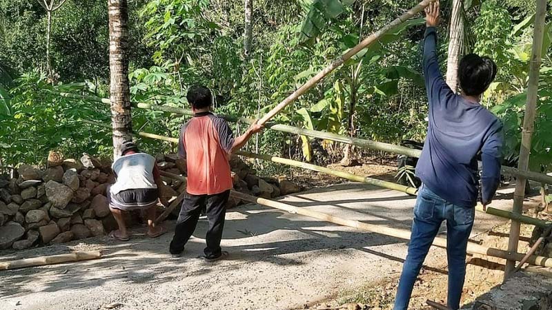 Dua RT di Desa Kanding Somagede Lockdown, Sebulan Tiga Warga Positif Covid-19