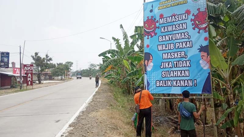 Masyarakat Banyumas Sudah Patuh Masker, Pramuli: 20-30 Persen Bandel, Sisanya Bukan Orang Ber-KTP Banyumas