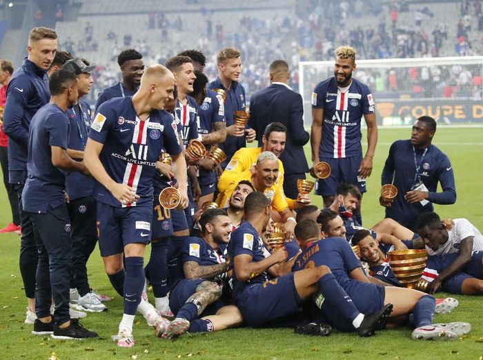 PSG Juara Liga Prancis, Raih Treble Domestik