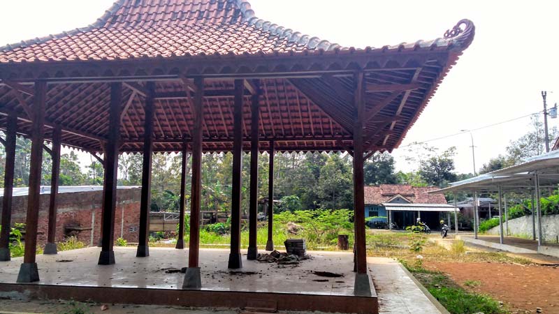 Bangunan Pendopo Pasar Durian Belum Beroperasi, Gara-gara Covid Anggaran Pasar Durian Rp 210 Juta Tersisa Rp 8