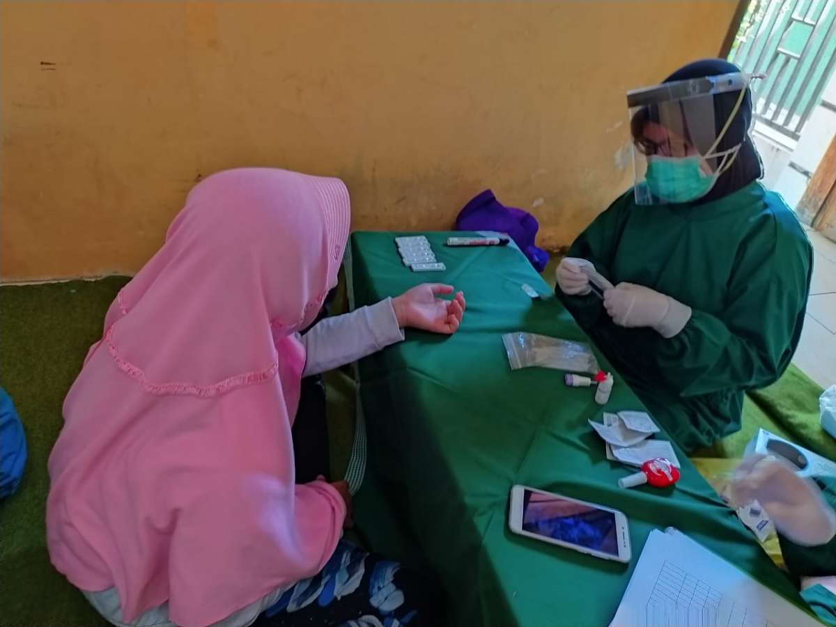 Santri di Banyumas Dirapid Test, Dilarang Saling Pinjam-Meminjam Barang