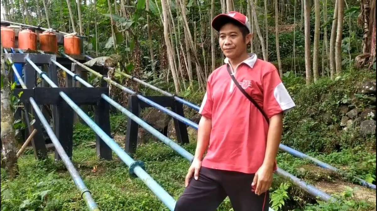 Sempat Dianggap Gila, Sudiyanto Terapkan Hidrolik Ram Pam (Hydram) Warisan Belanda, Kini Mampu Alirkan Air Ber