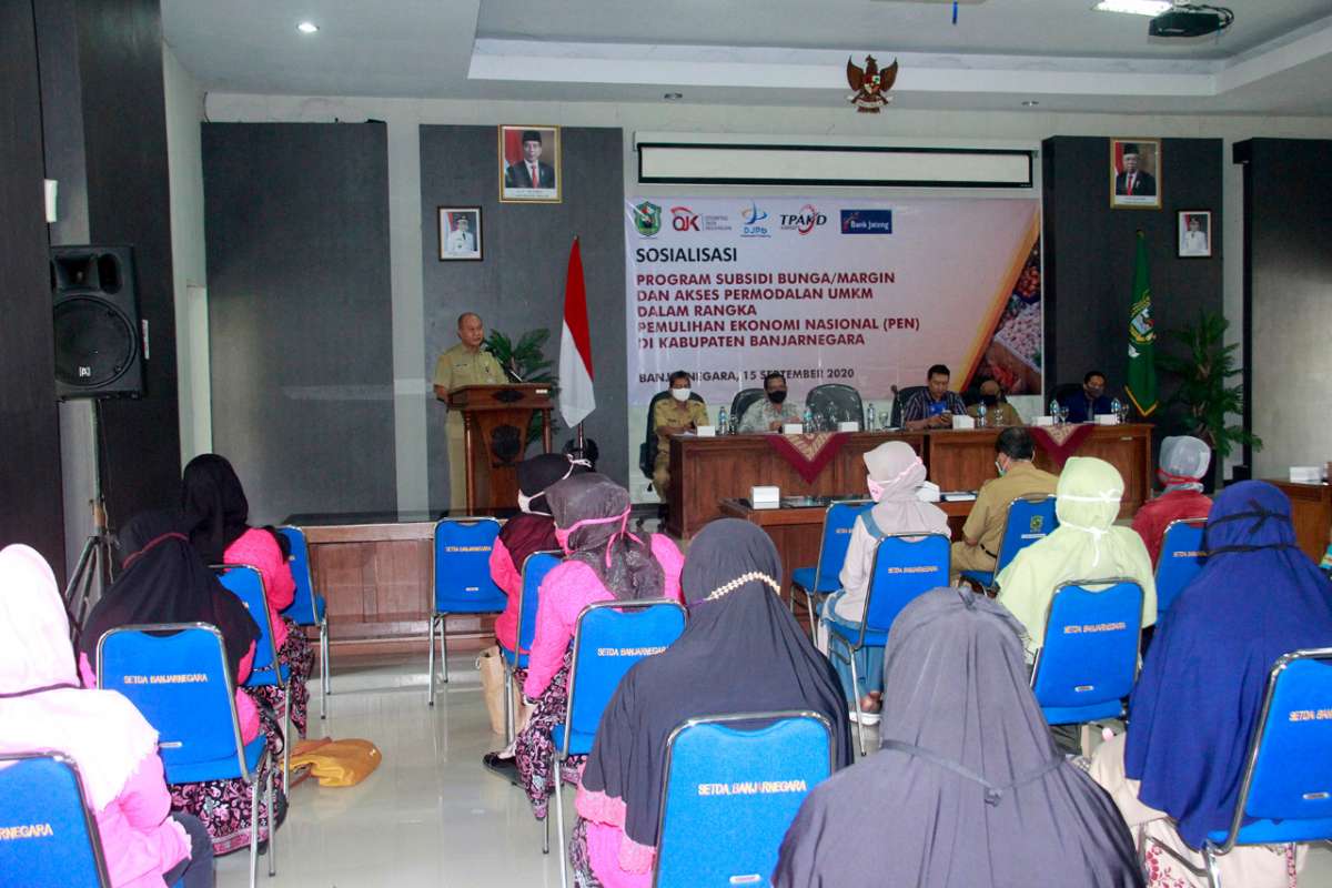 193 Pelaku UMKM di Banjarnegara Terima JPS Tahap 1 dan 64 Pelaku UMKM Terima JPS Tahap 2