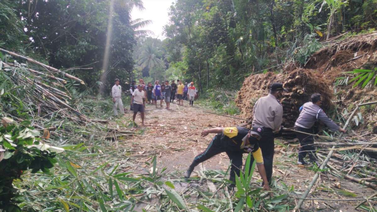 Tebing Longsor Sempat Tutup Jalan, Awas Bencana Longsor Mulai Mengintai di Purbalingga