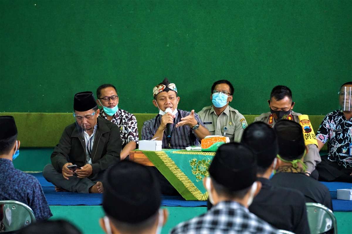 Bentuk Bentuk Tim Jogo Santri, di Kebumen Sekitar 60 Santri di Ponpes Dinyatakan Positif Covid 19