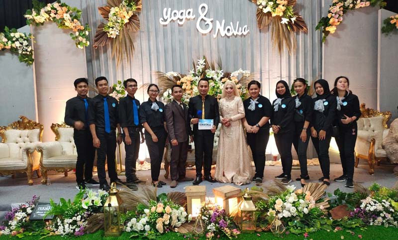 Perpaduan Kesederhanaan dan Kekeluargaan Ciptakan Wedding yang Intimate