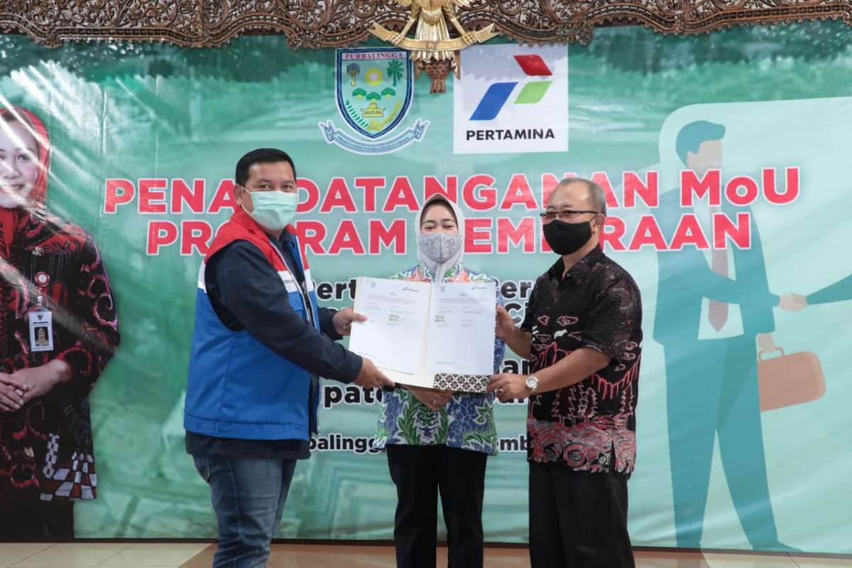 Pertamina RU IV Gandeng Pemkab Purbalingga