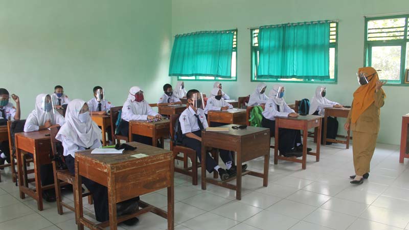 Pembelajaran Tatap Muka SMP Negeri 1 Wanadadi  Banjarnegara akan Ditingkatkan