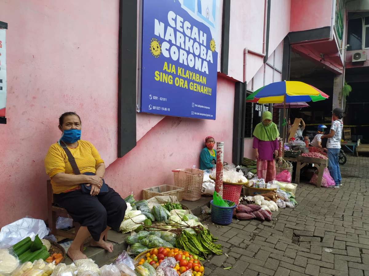 Total Kerugian Kebakaran Pasar Wage Ditaksir Lebih dari Rp 1 Miliar