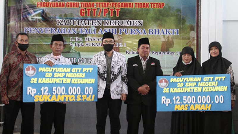 Sukamto dan Masamah, Dua Guru yang Mengabdi 38 Tahun, Tetap Menjadi GTT Sampai Purna Wiyata Bakti