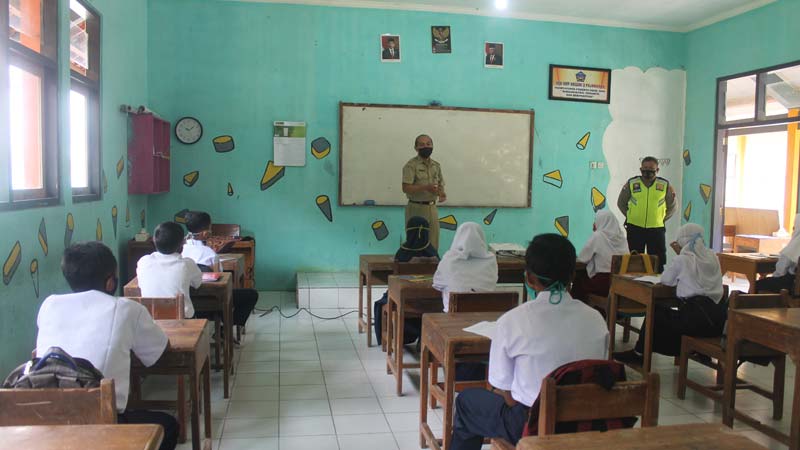 Masuk Seminggu Sekali, Empat SMP Negeri di Banjarnegara Mulai Pembelajaran Tatap Muka