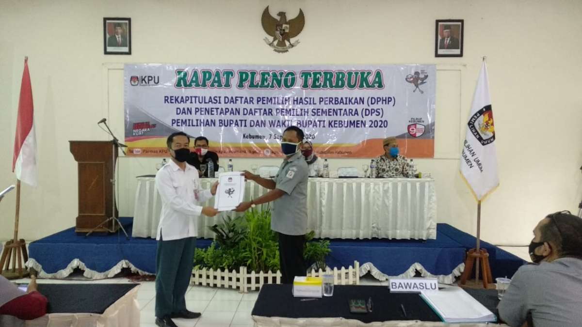 Pilkada Kebumen: Jumlah Pemilih Sementara Capai 1.039.714 Orang