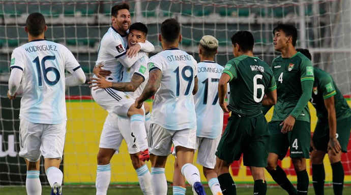 Bolivia 1-2 Argentina, Redam Kenangan Buruk