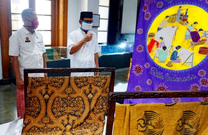 Batik Korona Koleksi Baru Museum Batik Pekalongan