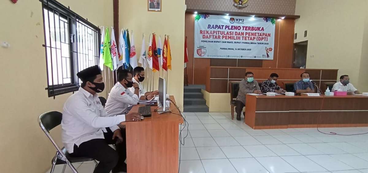 Pilkada Purbalingga: 743.546 Pemilih Ditetapkan Jadi DPT, Selisih 882 Pemilih Dari DPS