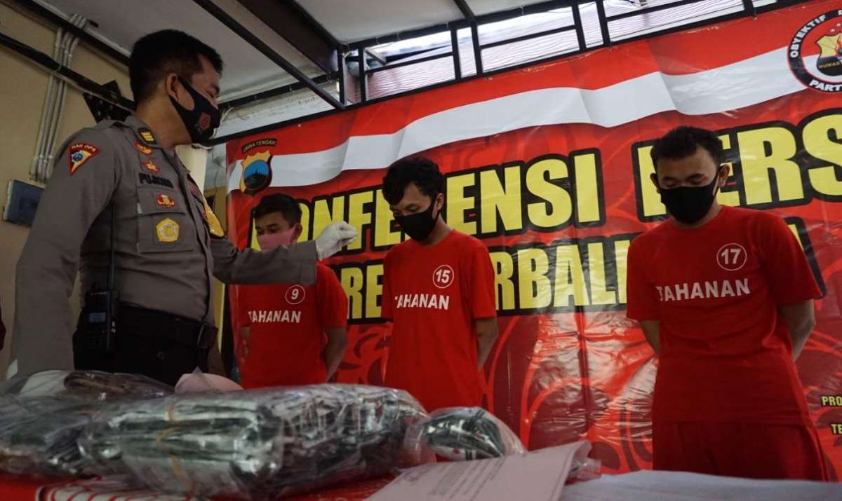 Komplotan Penjual Obat Terlarang di Purbalingga Ditangkap Polisi