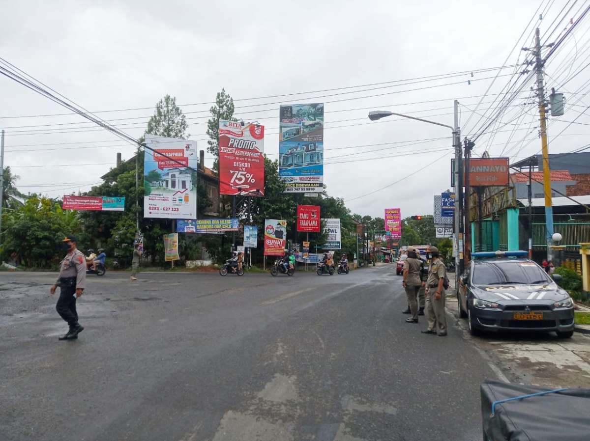 Rata-Rata 20 Orang Tak Bermasker Saat Operasi Penertiban