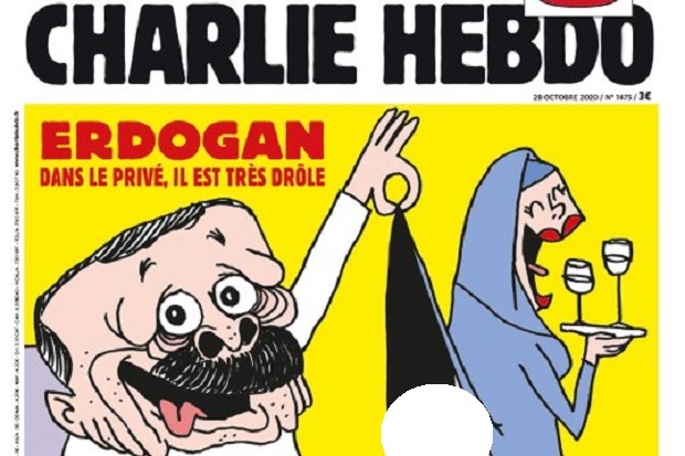 Charlie Hebdo Buat Karikatur Cabul Erdogan