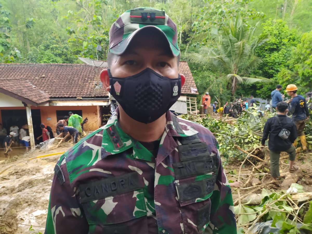Dandim Banyumas: Evakuasi Longsor di Banjarpanepen Butuhkan Alat Berat, Empat KK Diungsikan