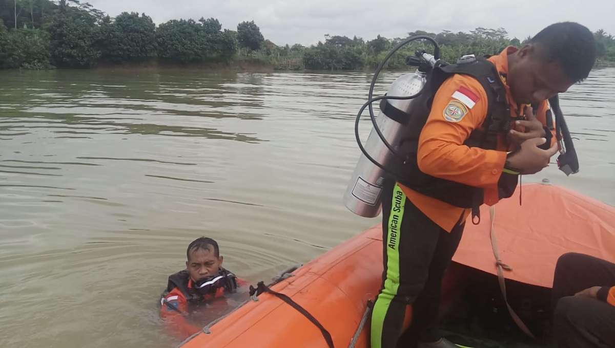 Pemuda Tenggelam di Sungai Serayu Belum Ditemukan