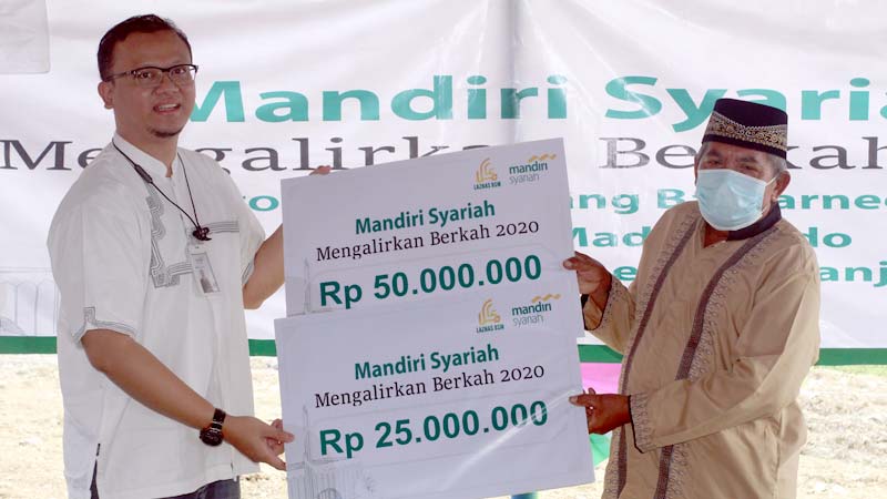 Mandiri Syariah Berikan Bantuan Pembangunan Musholla di Banjarnegara