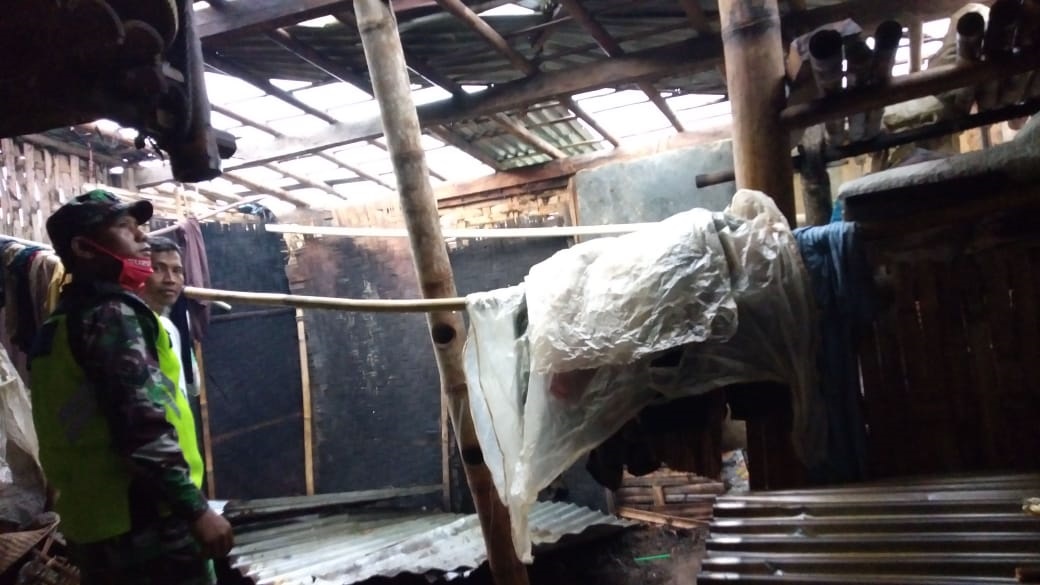 23 Rumah Warga Bedana Banjarnegara Rusak Karena Angin Kencang