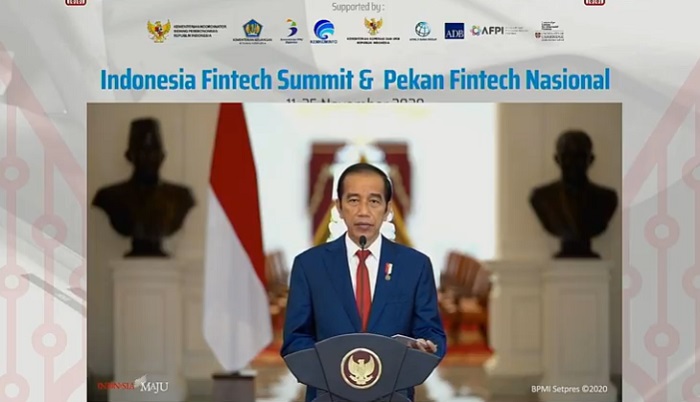 Pinjaman Online Salurkan Rp 128,7 Triliun, Jokowi: Perkembangan Fintech di Indonesia Luar Biasa